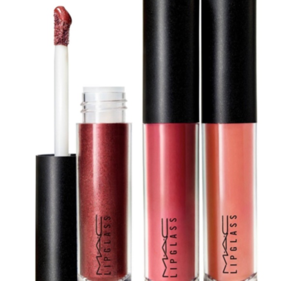 M.A.C. FIREWORKED LIKE A CHARM MINI LIPGLASS KIT: NEUTRAL - 4 PIECE - Picture 3 of 5